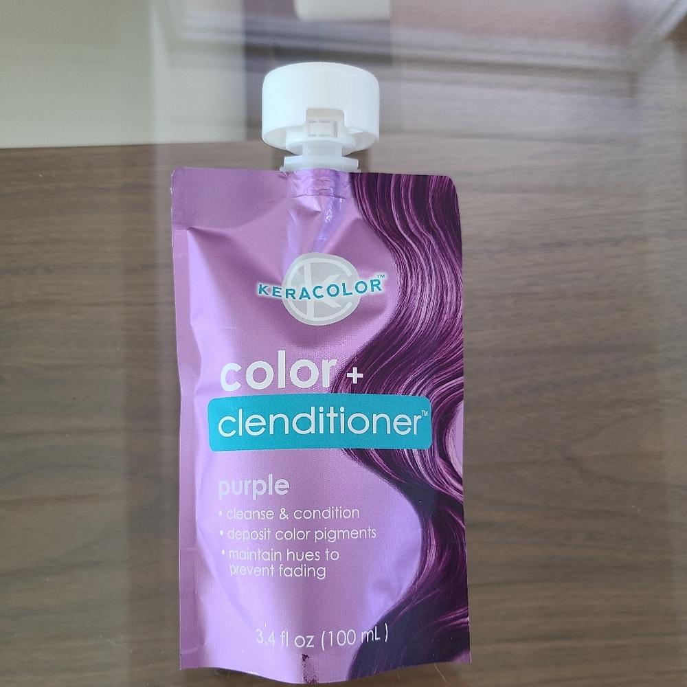 Keracolor Color + Clenditoner in Purple